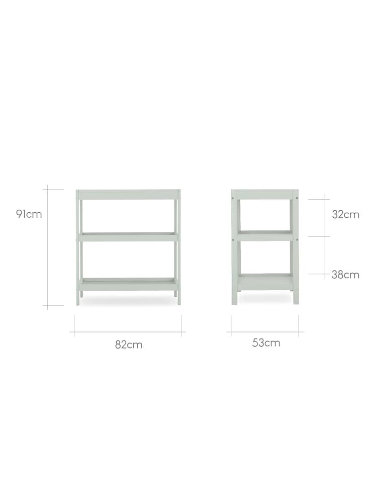 CuddleCo Green Nola 2 Piece Nursery Furniture Set - Image 7 of 7