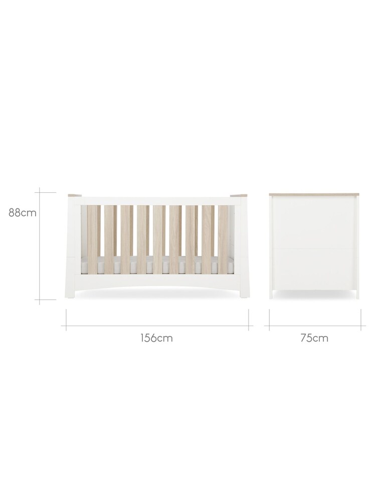Cuddleco White Ada Cot Bed - Image 6 of 6 Cuddleco White Ada Cot Bed - Image 6 of 6