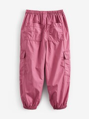Pink - Parachute-Cargohose mit Bündchen (3 bis 16 Jahre) - Bild 2 von 2