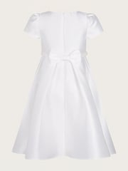 Monsoon Natural Henriette Pearl Belt Duchess Dress - Image 2 of 3