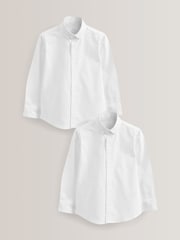 White 2 Pack Oxford Shirt (3-16yrs) - Image 1 of 4