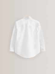 White 2 Pack Oxford Shirt (3-16yrs) - Image 3 of 4