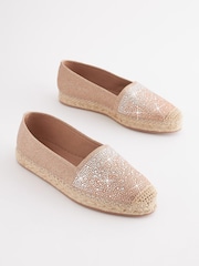 Nude Cream Forever Comfort® Flat Espadrille Shoes - Image 1 of 5
