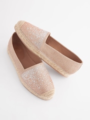 Nude Cream Forever Comfort® Flat Espadrille Shoes - Image 3 of 5