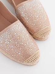 Nude Cream Forever Comfort® Flat Espadrille Shoes - Image 4 of 5