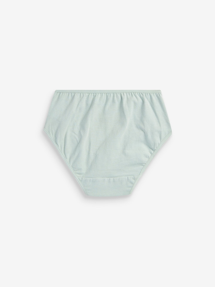 Pink/White/Green Unicorn Briefs 7 Pack (1.5-16yrs) - Image 2 of 2