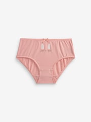 Pink Bunny Briefs 7 Pack (1.5-12yrs) - Image 3 of 9