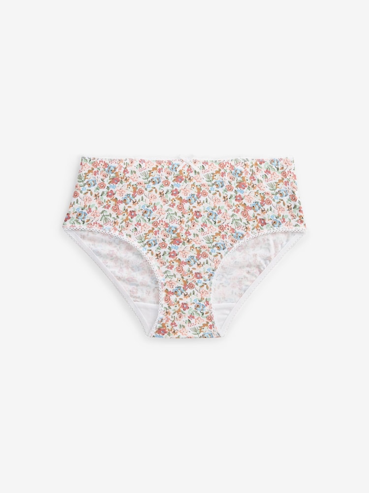 Pink Bunny Briefs 7 Pack (1.5-12yrs) - Image 8 of 9