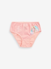 Pink/Blue Disney Frozen 100% Cotton Briefs 5 Pack (1.5-10yrs) - Image 2 of 8