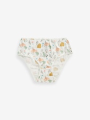 Pink/Blue Disney Frozen 100% Cotton Briefs 5 Pack (1.5-10yrs) - Image 3 of 8