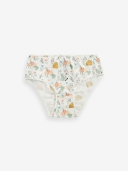 Pink/Blue Disney Frozen 100% Cotton Briefs 5 Pack (1.5-10yrs) - Image 5 of 8