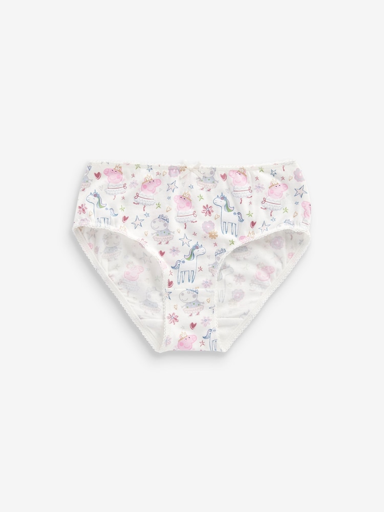 Lilac Purple Peppa Pig Briefs 5 Pack (1.5-8yrs) - Image 4 of 8