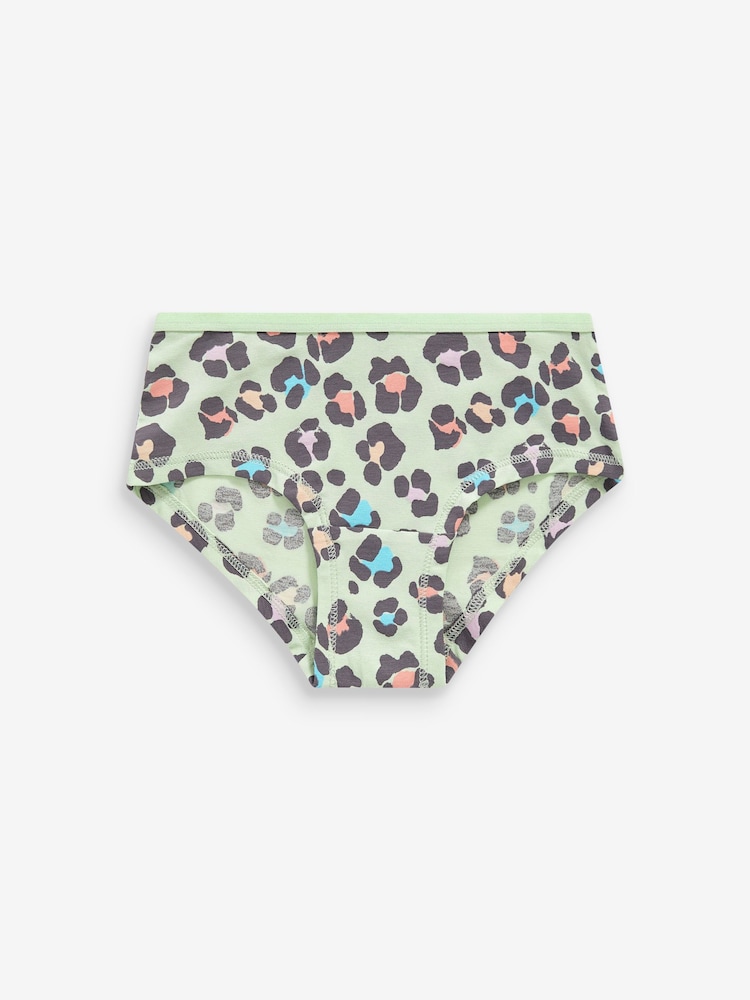Bright Animal Print Hipster Briefs 5 Pack (2-16yrs) - Image 2 of 8