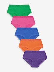 Multi Bright Rainbow Hipster Briefs 5 Pack (2-16yrs) - Image 1 of 8