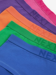 Multi Bright Rainbow Hipster Briefs 5 Pack (2-16yrs) - Image 8 of 8