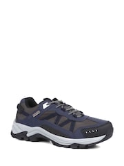 Pavers Blue Water Resistant Walking Trainers - Image 3 of 5