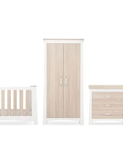 Cuddleco 3 Piece White and Ash Nursery Furniture Set - Image 5 of 8