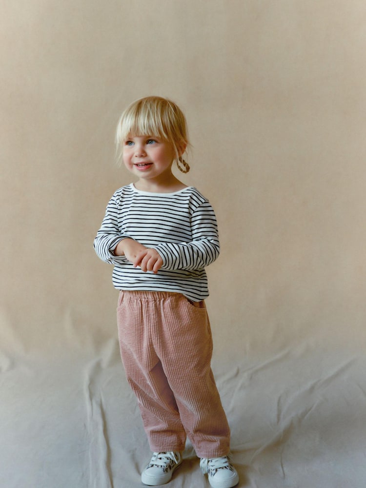 Pale Pink Corduroy Trousers (3mths-7yrs) - Image 2 of 8