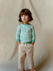 Natural Corduroy Trousers (3mths-7yrs) - Image 1 of 6