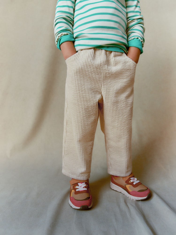 Natural Corduroy Trousers (3mths-7yrs) - Image 2 of 6