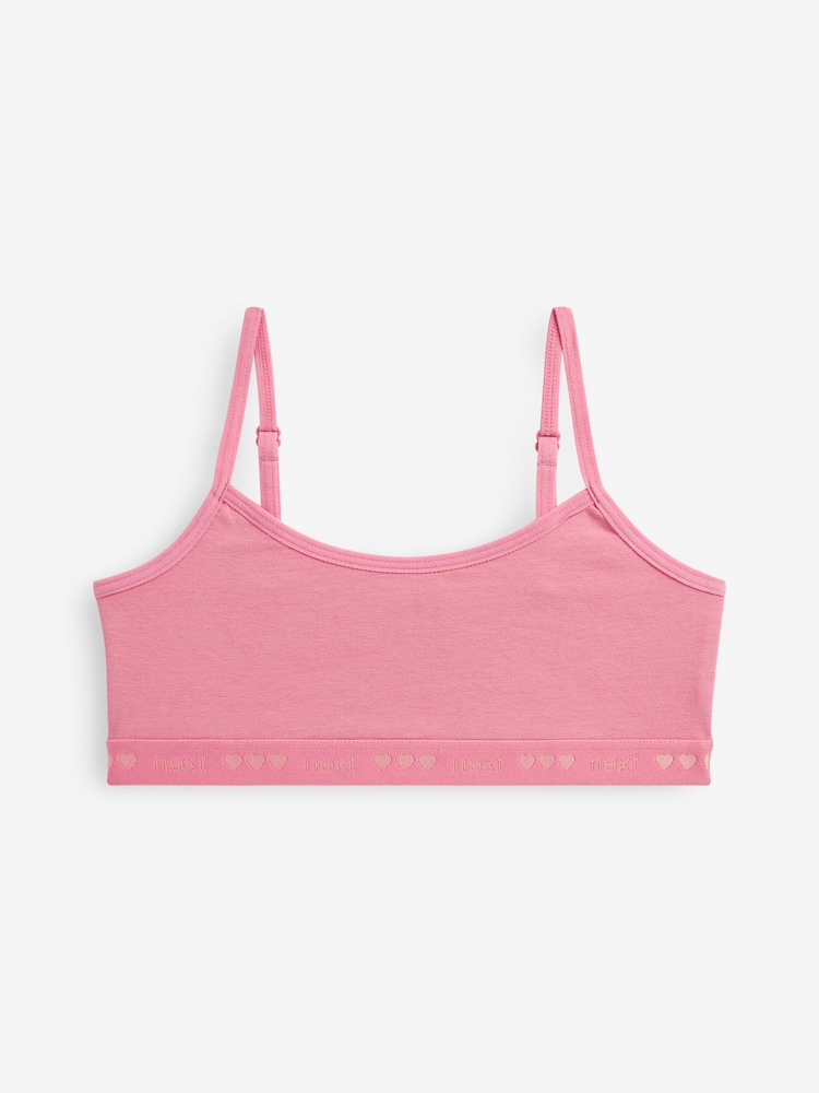 Pink Strappy Crop Top 3 Pack (5-16yrs) - Image 2 of 6