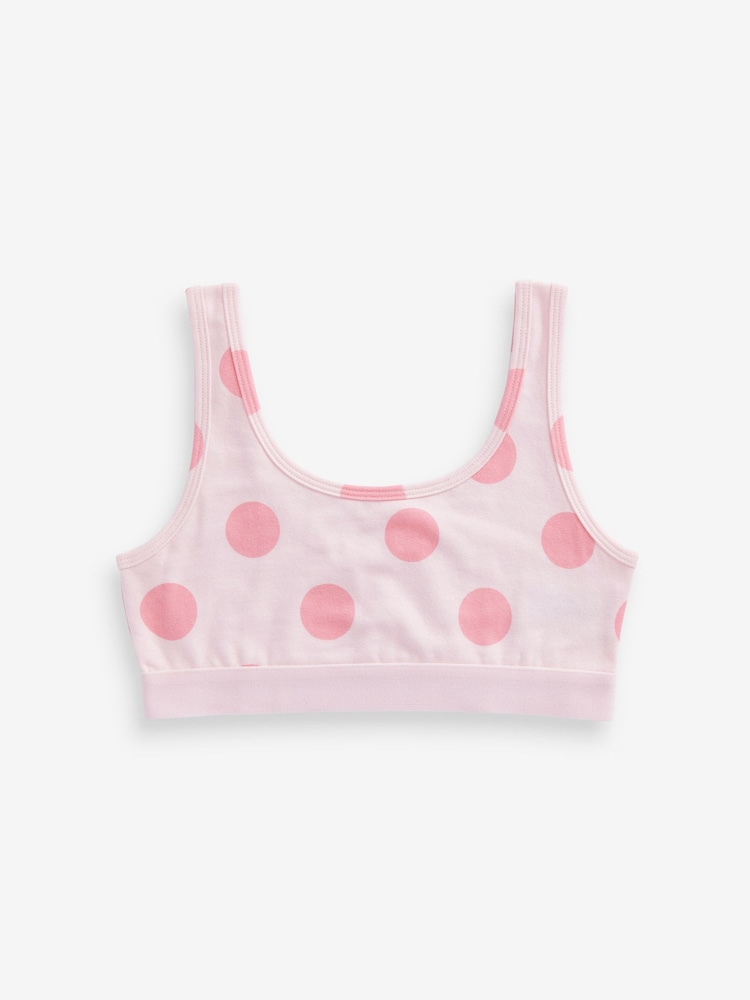 Pink Panda Character Crop Tops 3 Pack (5-16yrs) - Image 5 of 5