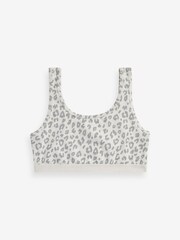 White/Grey Spots Crop Tops 3 Pack (5-16yrs) - Image 2 of 5