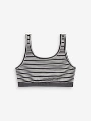 White/Grey Spots Crop Tops 3 Pack (5-16yrs) - Image 3 of 5