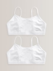 Bela - 2 Paket Strappy Crop Top z zadnjim zapenjanjem (7-16let) - Slika 1 iz 3