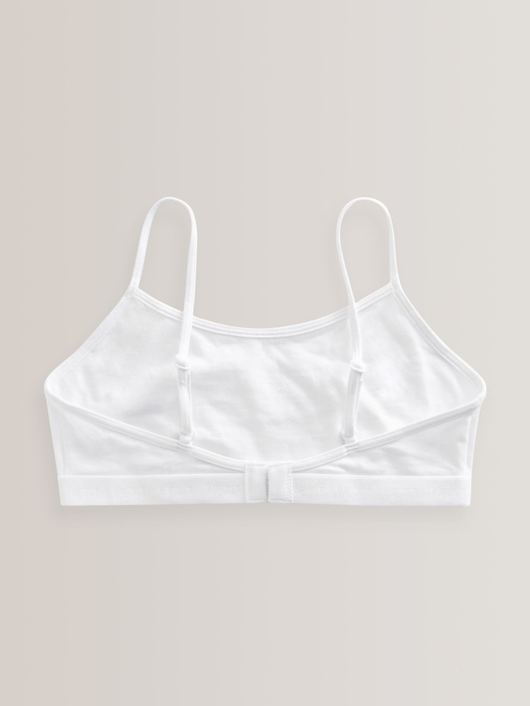 Bela - 2 Paket Strappy Crop Top z zadnjim zapenjanjem (7-16let) - Slika 3 iz 3