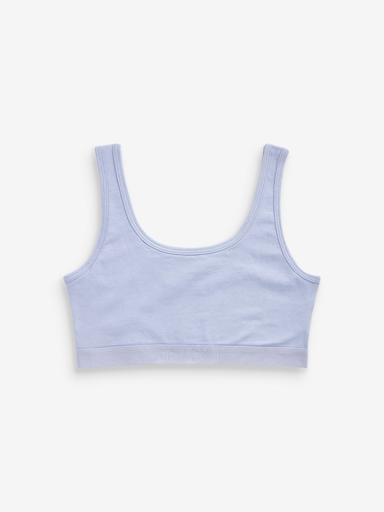 Pink/Purple Crop Tops 3 Pack (5-16yrs) - Image 2 of 7