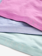 Pink/Purple Crop Tops 3 Pack (5-16yrs) - Image 6 of 7