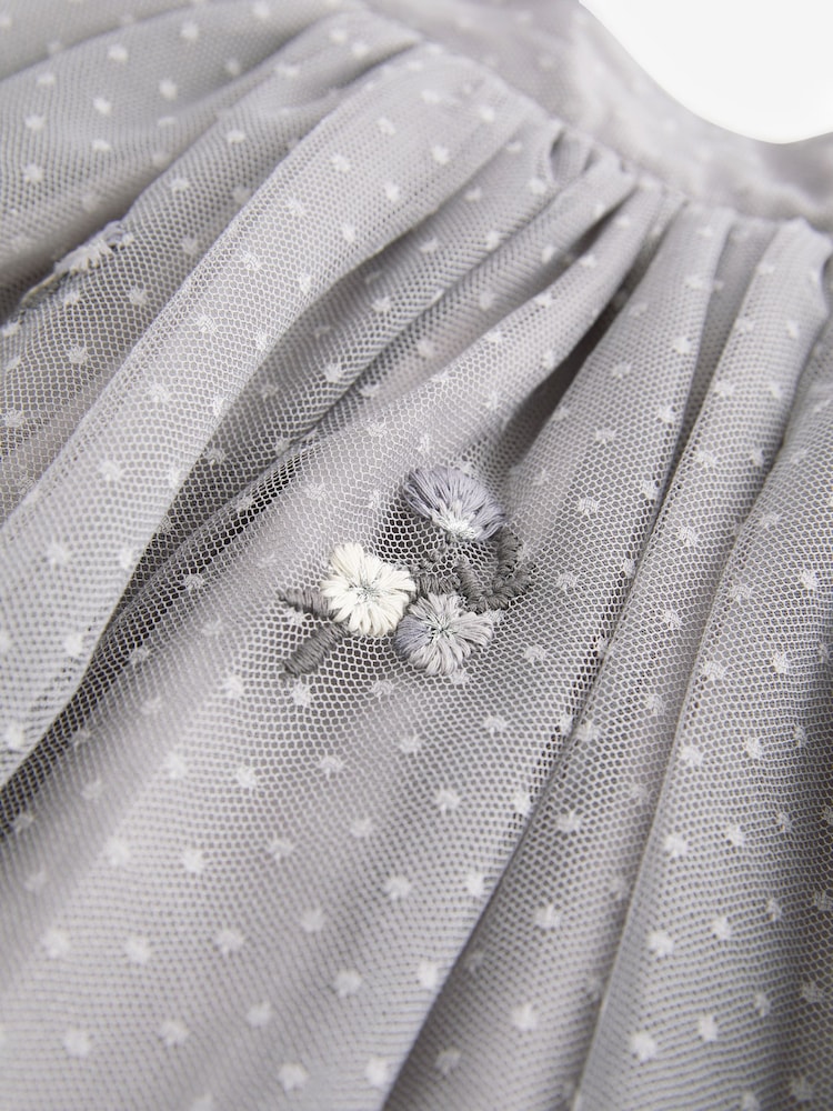 Grey Party Skirt (3mths-7yrs) - Image 7 of 7