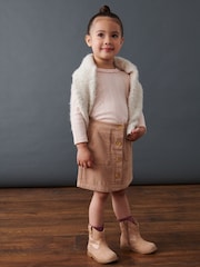 Tan Brown Corduroy Skirt (3mths-7yrs) - Image 2 of 7