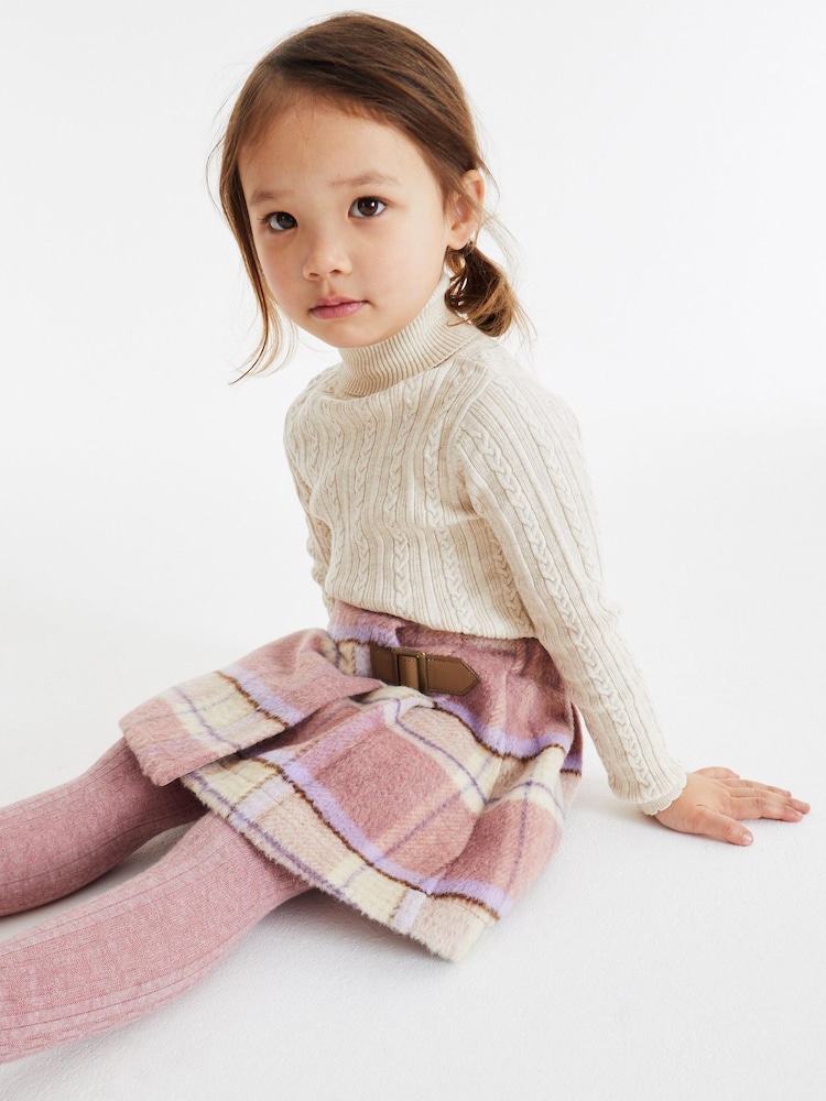 Rose - Ensemble jupe kilt et collants (3 mois-10 ans) - Image 4 of 5