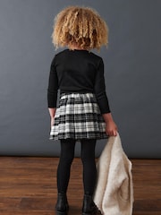 Black/White Kilt Skirt & Tights Set (3mths-10yrs) - Image 3 of 8