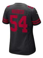 Nike Black San Francisco 49ers Game Alternate Jersey - Fred Warner Womens - Image 3 of 3