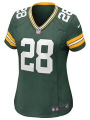 Nike Green NFL Green Bay Packers Home Game Jersey - AJ Dillon Womens - Image 2 of 3