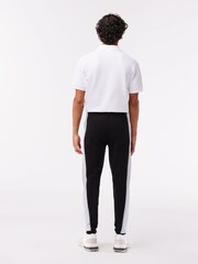 أزرق داكن - بنطلون رياضي لبدلة رياضية رجالي ألوان متعارضة لون أزرق منLacoste - صورة 2 من 4