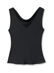 Another Sunday Satin Sleeveless Cowl Cami Top - Image 7 of 8