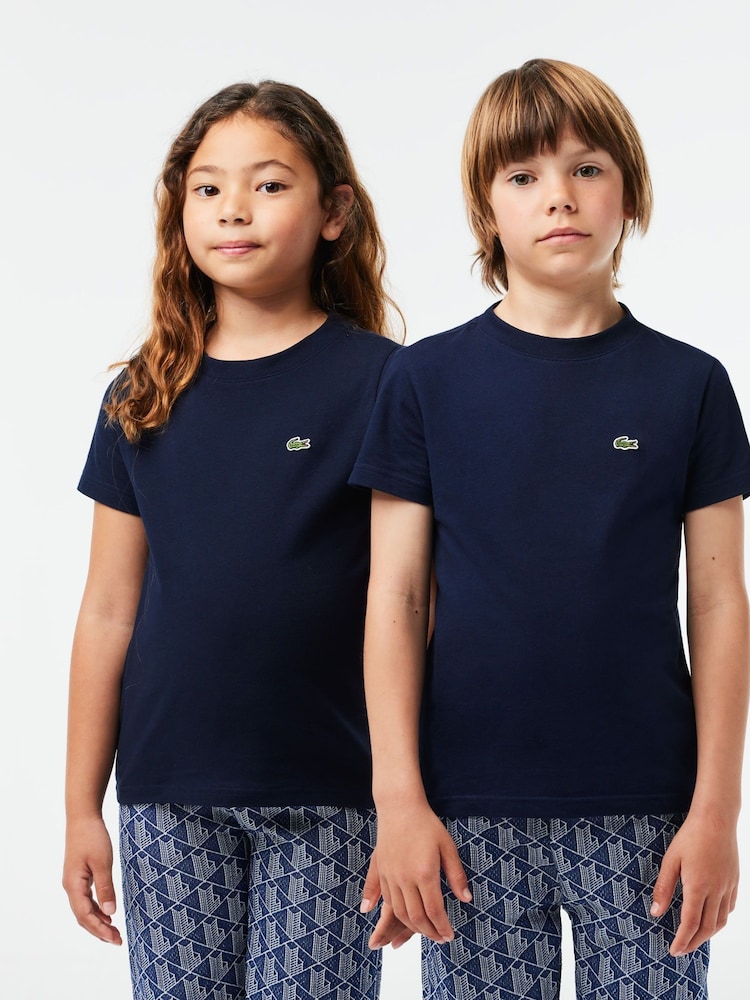 Lacoste Plain Jersey T-Shirt - Image 4 of 4