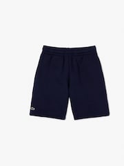 Azul - Pantalones cortos de felpa de algodón cepillado de Lacoste - Imagen 4 de 4