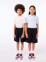 Negro - Pantalones cortos de felpa de algodón cepillado de Lacoste - Imagen 4 de 4