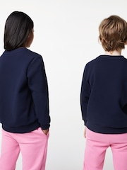 Lacoste Grey Fleece Sweatshirt - Image 2 of 5