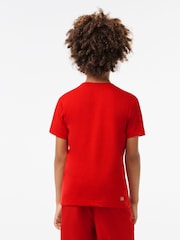 Lacoste 100% Cotton Sport T-Shirt - Image 2 of 5