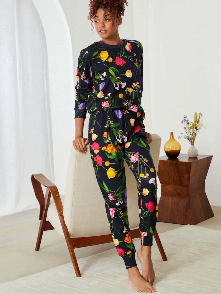 B by Ted Baker Cotton Pyjama Set - Image 1 of 12