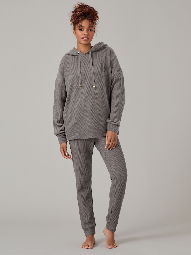 B by Ted Baker Waffle Lounge Hoodie - Image 1 of 9