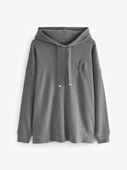 B by Ted Baker Waffle Lounge Hoodie - Image 7 of 9