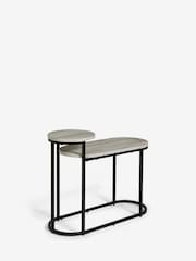 Grey Bronx Oak Effect Side Table - Image 5 of 6