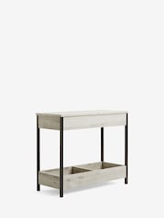 Grey Bronx Oak Effect Side Table - Image 10 of 13